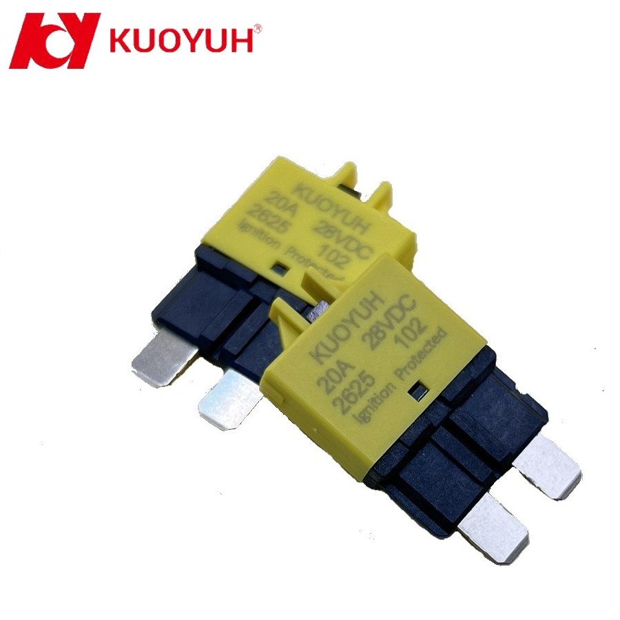 KUOYUH 102 Series 20A Manual ATC/ATO Blade Fuse Circuit Breaker