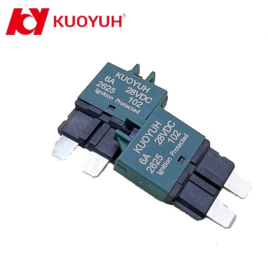 KUOYUH 102 Series 6A ATC/ATO Blade Fuse Circuit Breakers