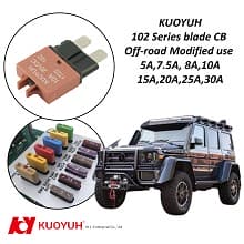 Why do Off-Road Modified Cars Need to Use Resettable Blade Circuit Breakers? Instead of a Regular Fuse?