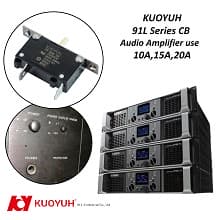 Why Do Audio Amplifiers Use KUOYUH 91L Series Circuit Breakers? Why Do Audio Amplifiers Use KUOYUH 91L Series Circuit Breakers?