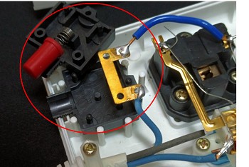 Fake Circuit Breaker with No Real Protective Mechanism Inside