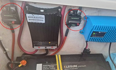 船用 / RV 雙電池充電系統示例