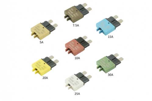 102 Series auto reset circuit breakers