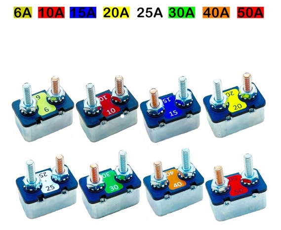 KUOYUH AR Series Metal Cover Auto-Reset-Circuit Breakers