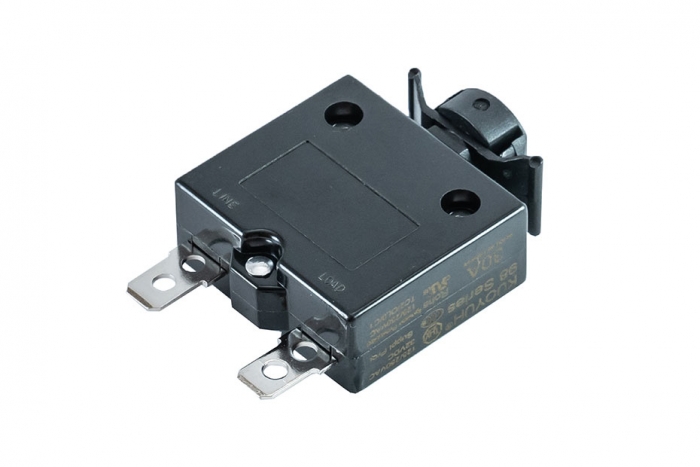 KUOYUH 98 Series 30 AMP Push to Reset Circuit Breaker