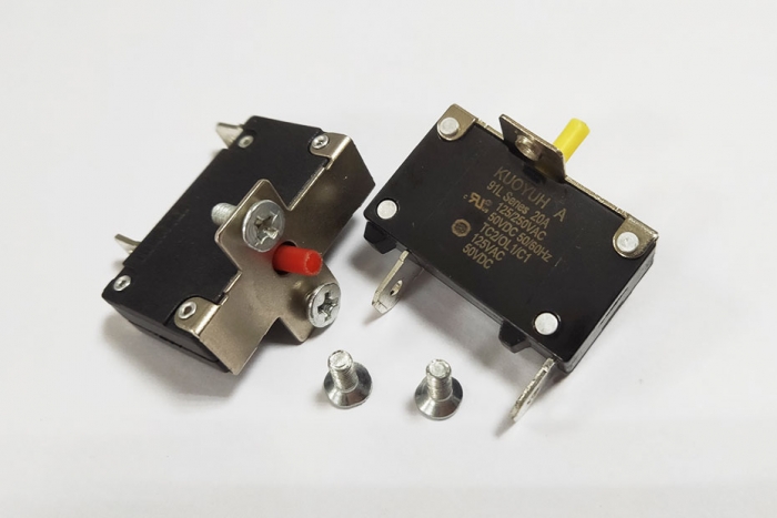 91L Series 20 AMP Push Button Circuit Breaker