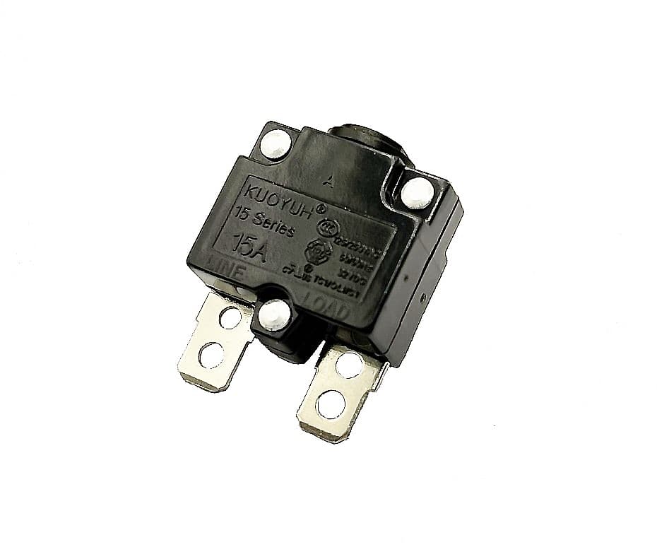 KIMISS Thermoschutzschalter, AC 125/250 V Reset Thermoschutzschalter Überstromschutzschalter für Generator (10A/15A/20A)(10A KIMISS Thermoschutzschalter, AC 125/250 V Reset Thermoschutzschalter Überstromschutzschalter für Generator (10A/15A/20A)(10A
